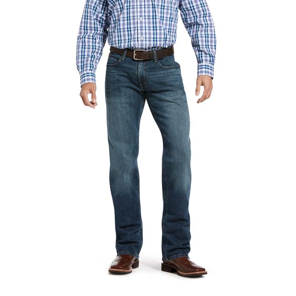 image of Men's M4 Mid Rise Relaxed Fit Legacy Stretch Boot Cut Jean, Kilroy