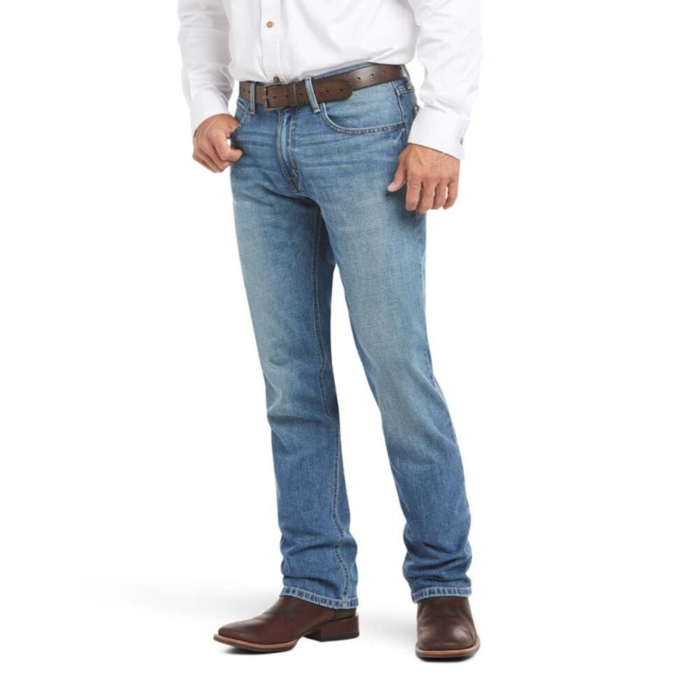 image of Men's M4 Stretch Legacy Stackable Low Rise Straight Leg Relaxed Fit Jean