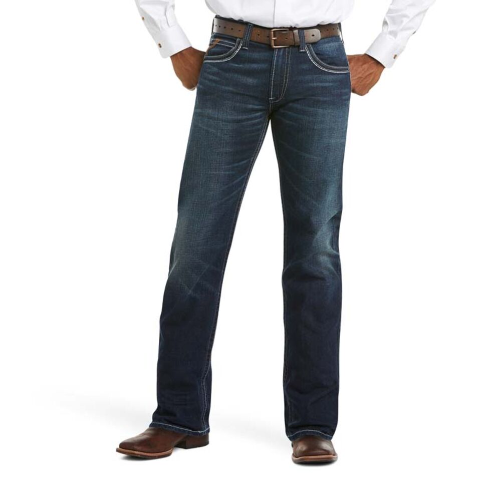 image of Men's M5 Slim Stretch Coltrane Stackable Straight Leg Jean