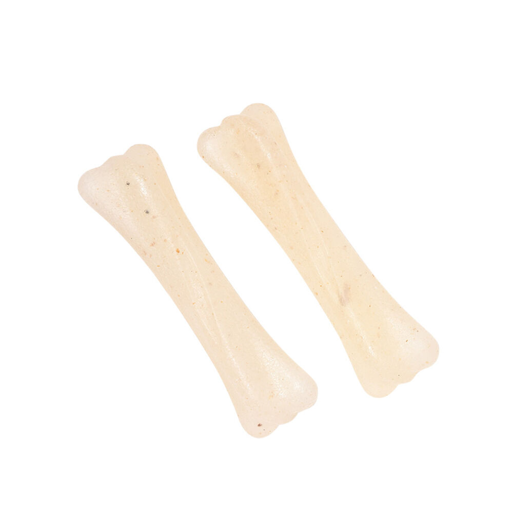 image of Durable Chew Dog Bones-Bacon Flavored, 4.5 in, 2 pk