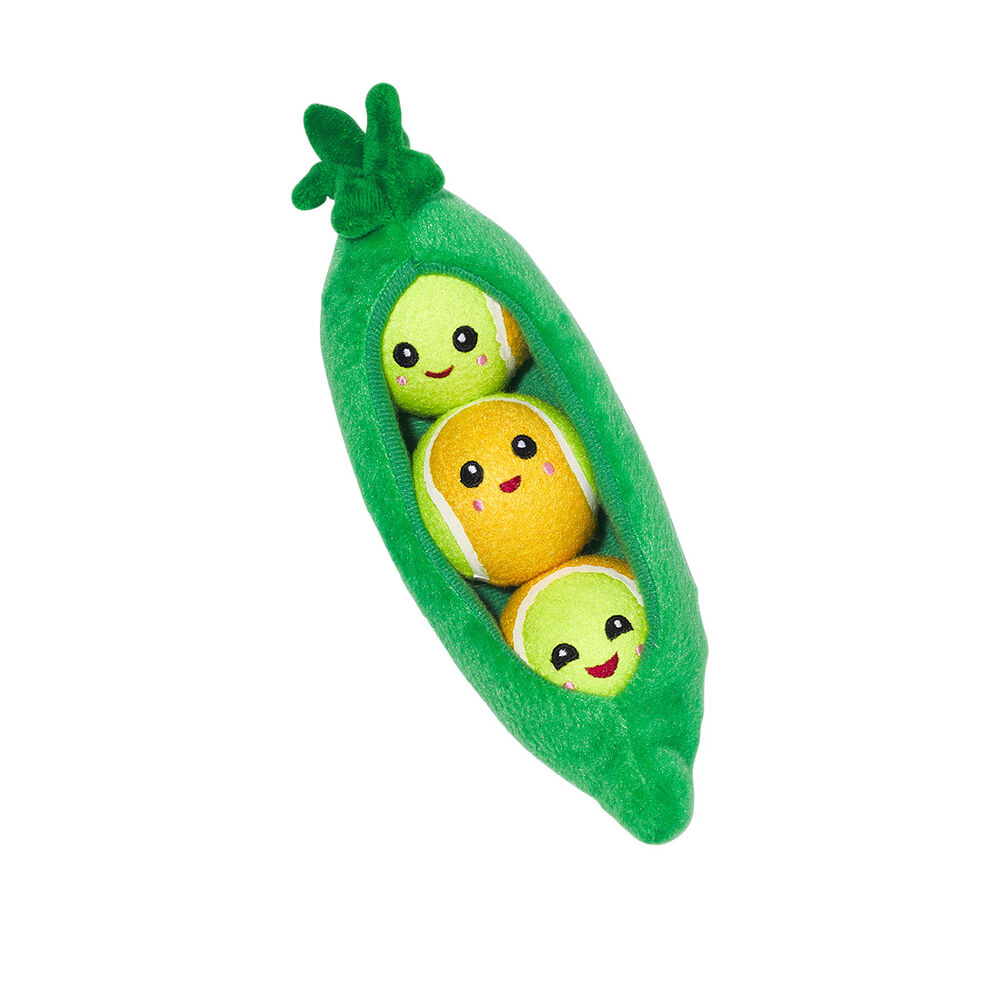 image of 3-Balls Pea Pod Set Dog Toy