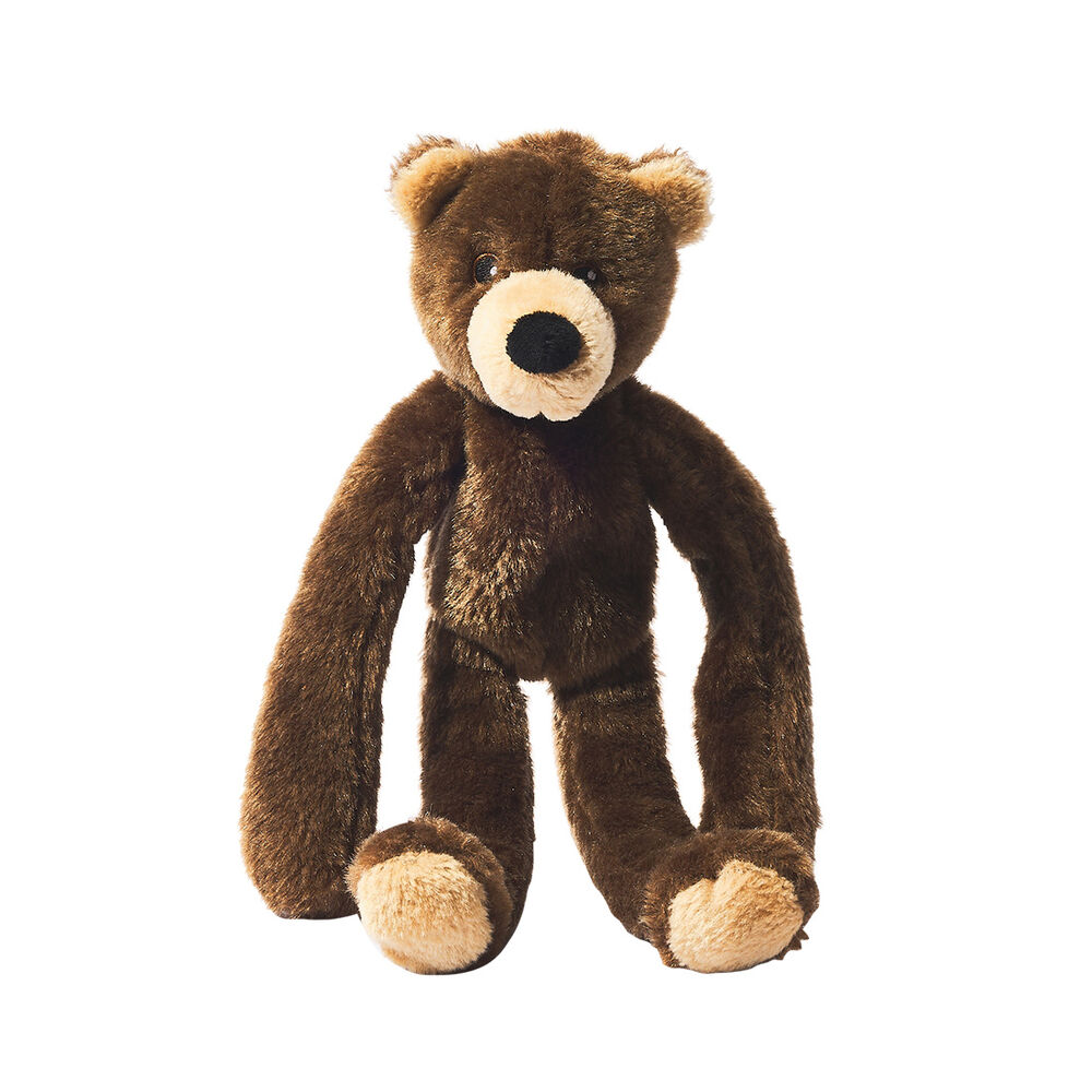 image of Bear & Rope Plush Squeaky Dog Toy