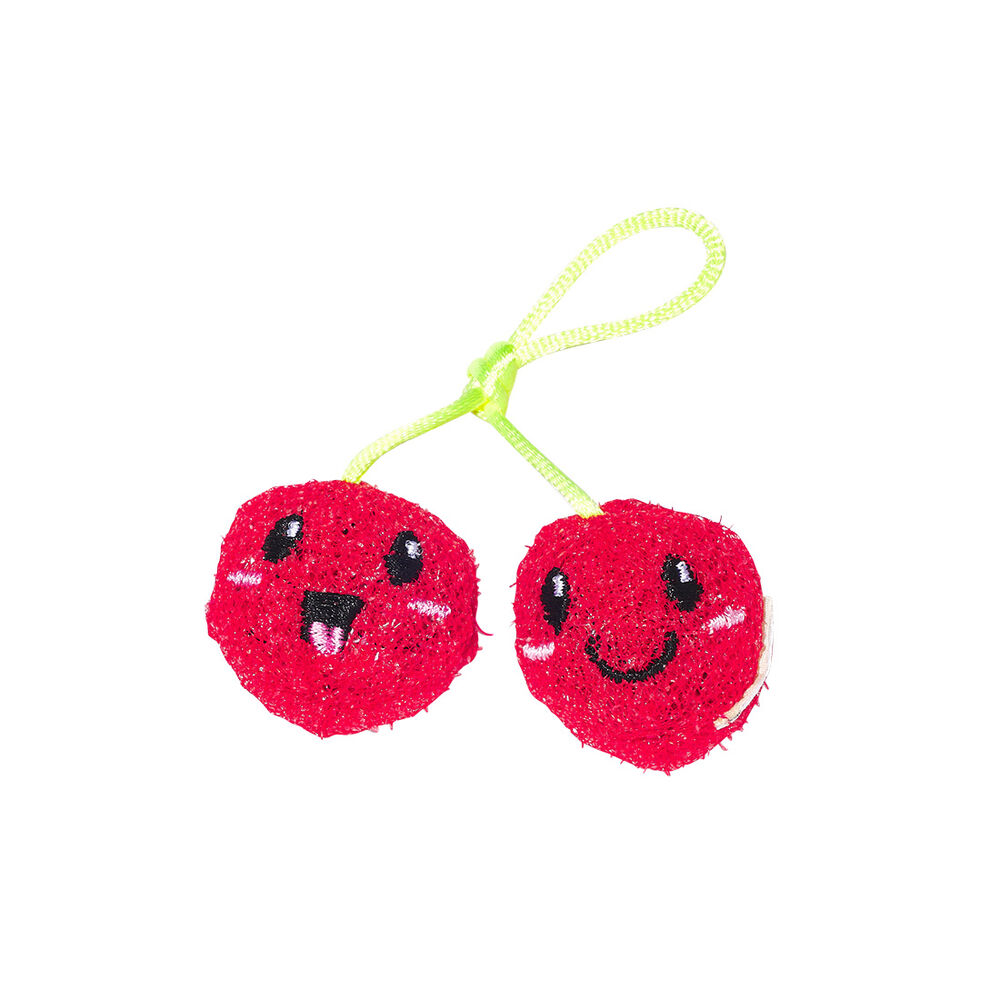 image of Cherries Catnip Cat Toy