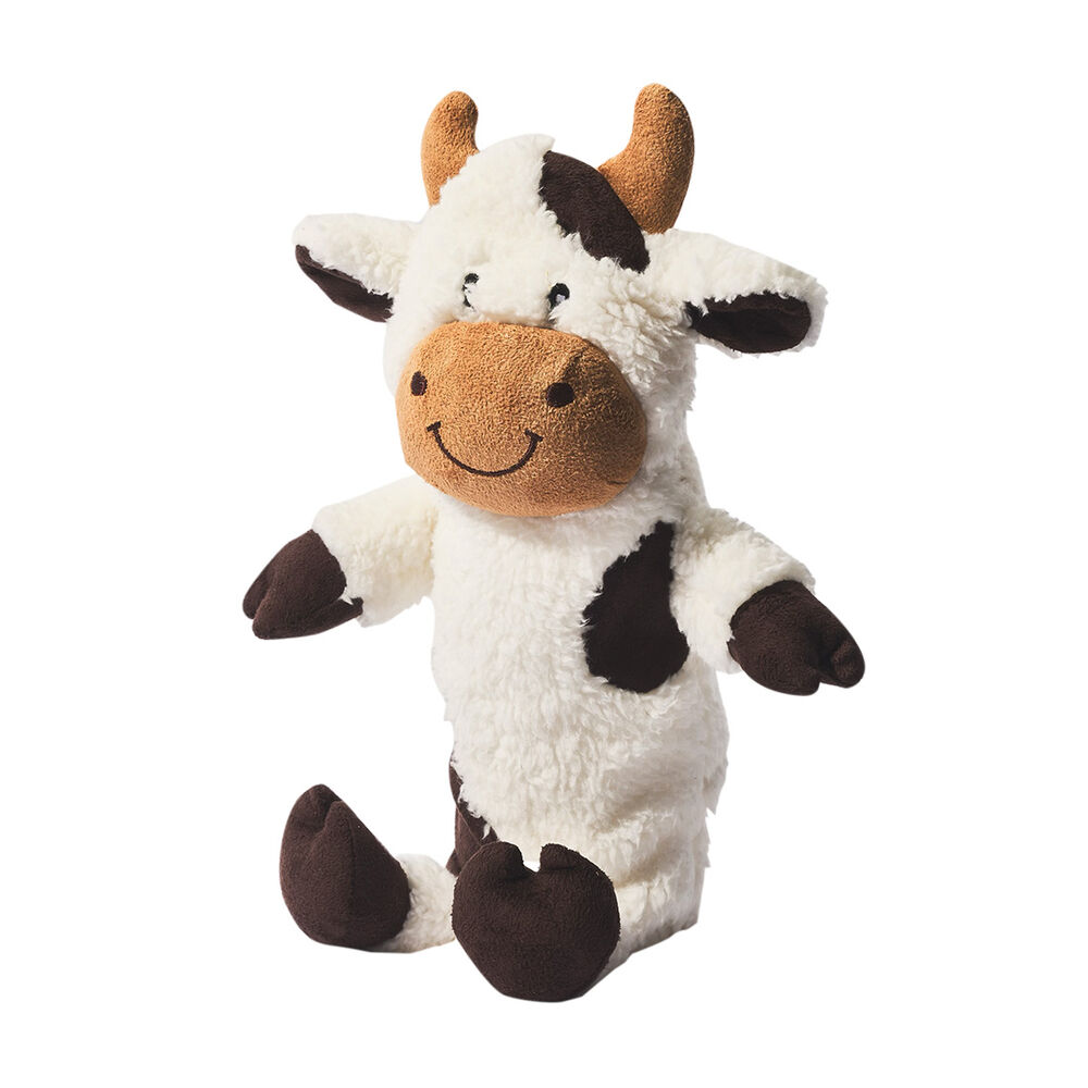 image of Crackle Cow Plush Dog Toy