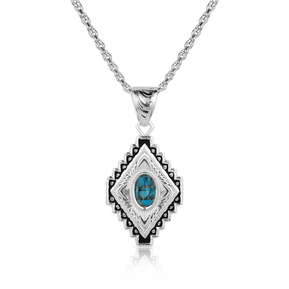 image of Diamond of the West Turquoise Necklace