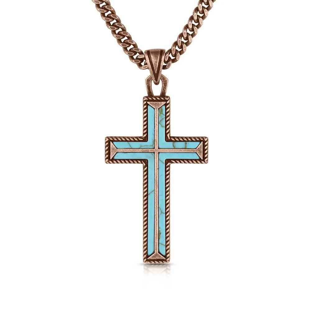 image of Eternal Life Cross Necklace