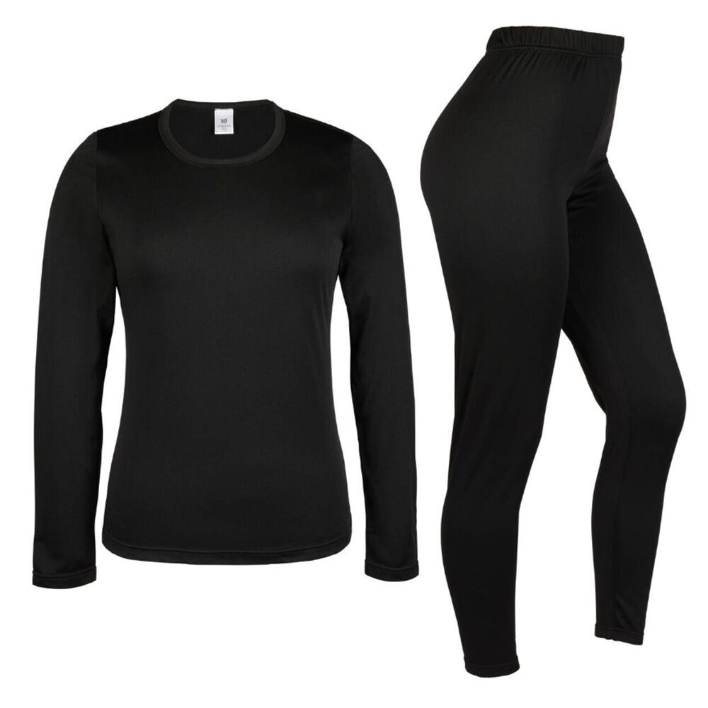 image of Women's Base Layer Set, Black