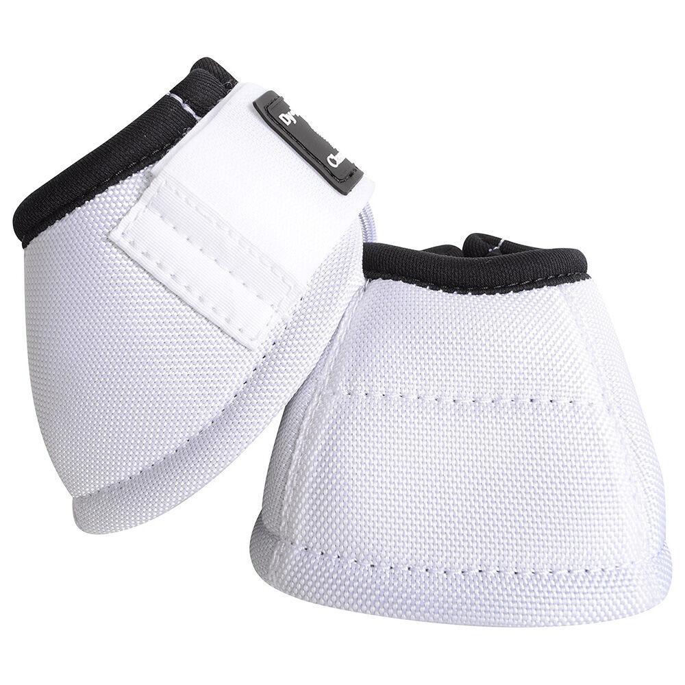 image of Equine Dyno No Turn Bell Boots, White