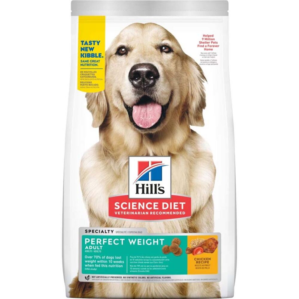 image of Dry Adult Dog Food- Perfect Weight, 28.5 lb