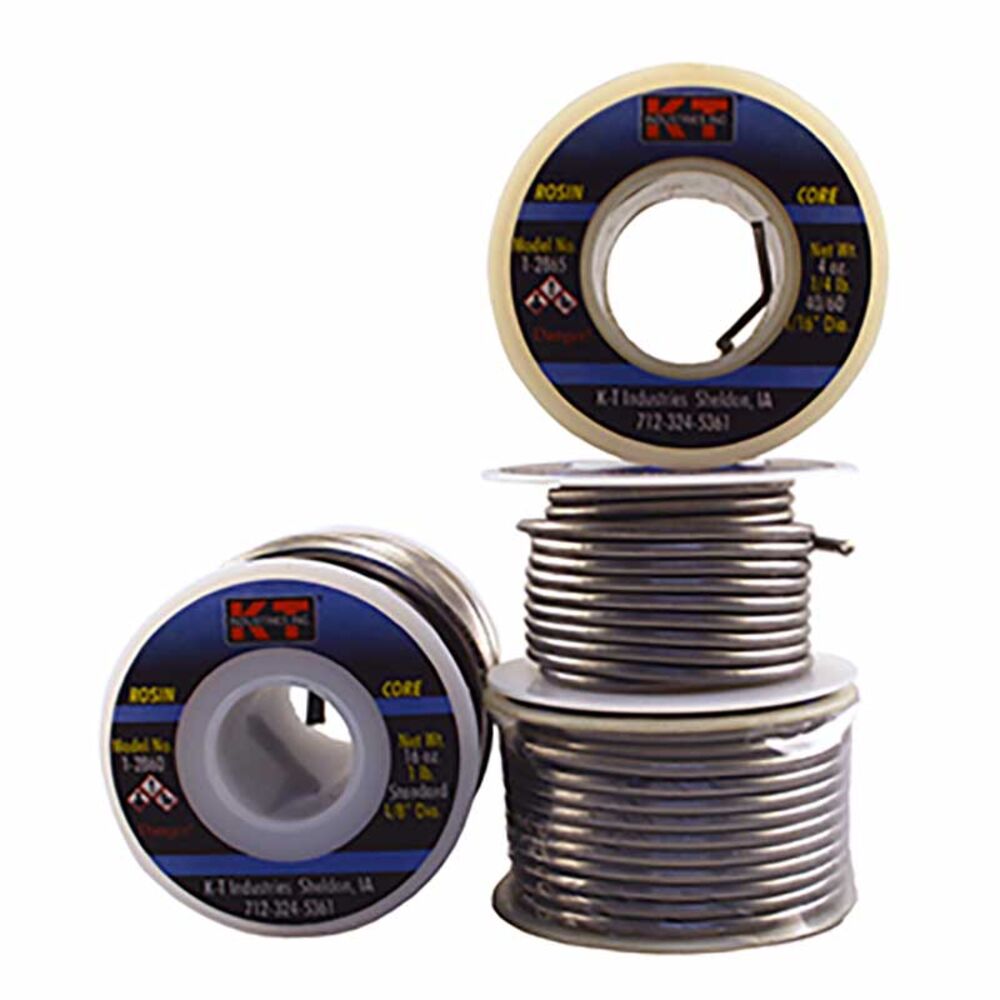 image of Rosin Core Solder, 40/60, 1/8-in, 1 lb