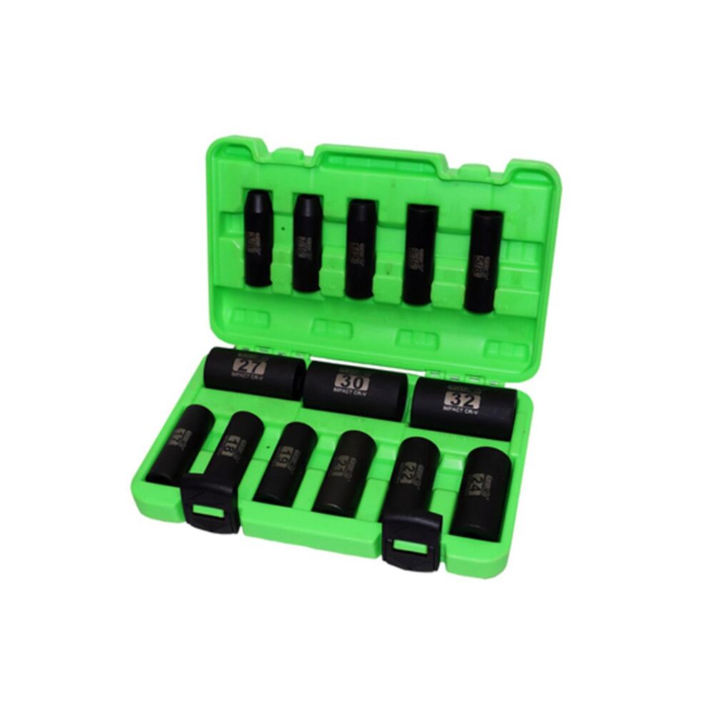 image of 15 Piece 1/2 in. Deep Impact Socket Set