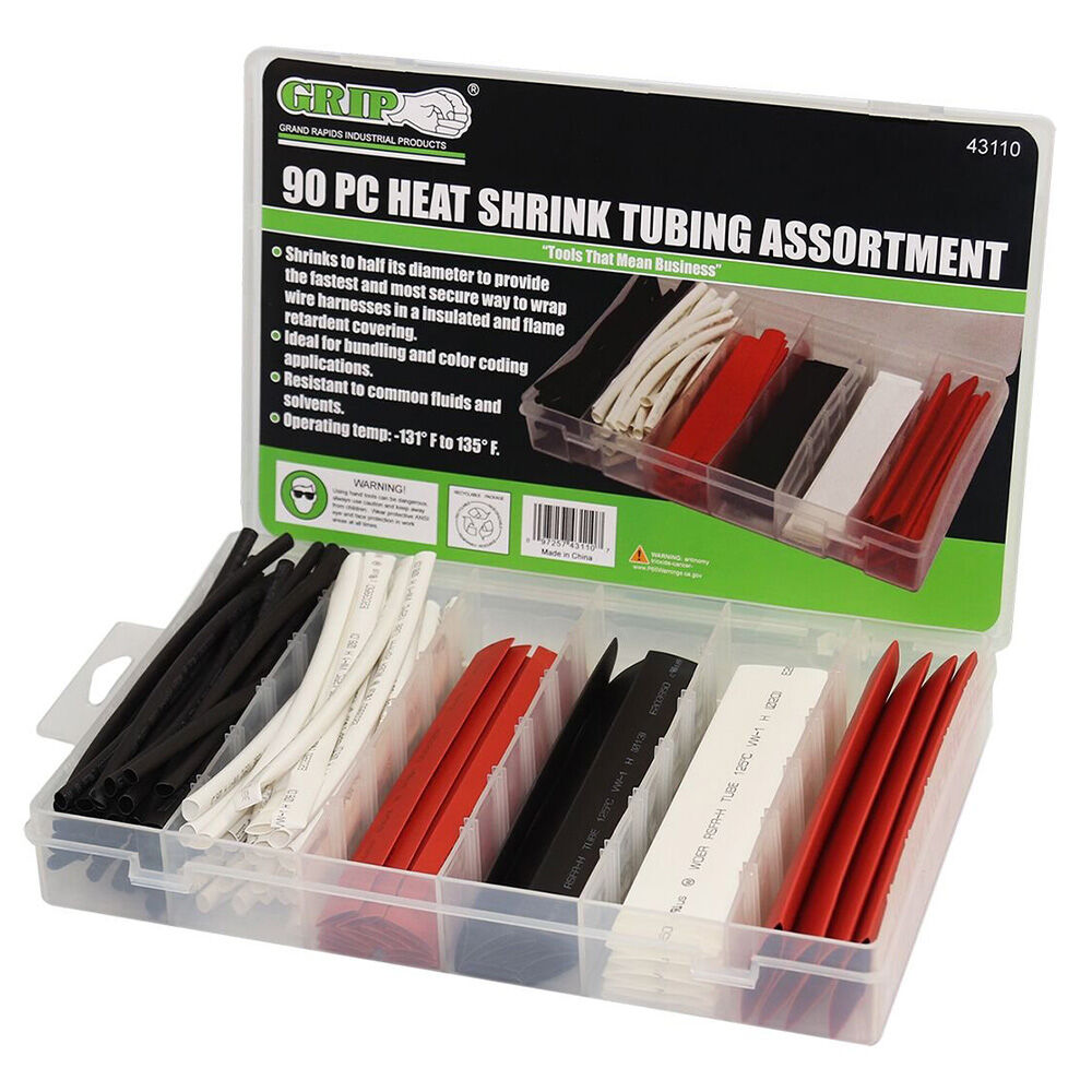 image of Heat Shrink Tubing, 90 pc