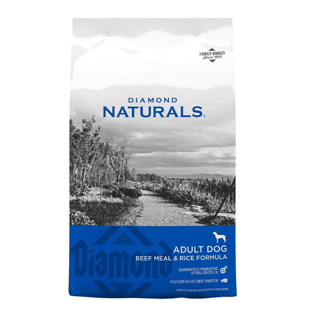 image of Naturals Beef Meal and Rice Dry Dog Food, 40 lb