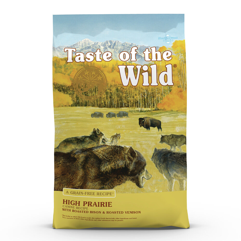 image of Taste of the Wild Dry Puppy Food- High Prairie, Grain-Free, Roasted Bison and Venison , 28 lb