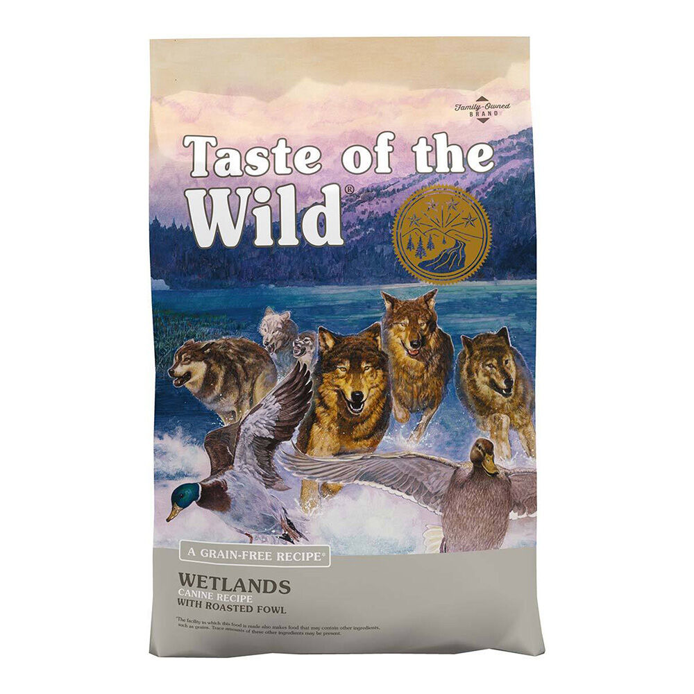 image of Taste of the Wild Dry Dog Food- Wetlands, Grain Free, 28 lb