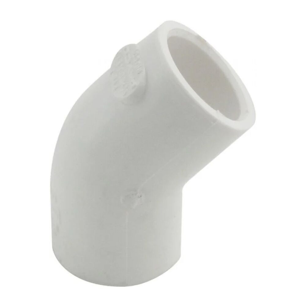 image of Plastic Valve Slip Elbow 45 Degree 3/4-Inch