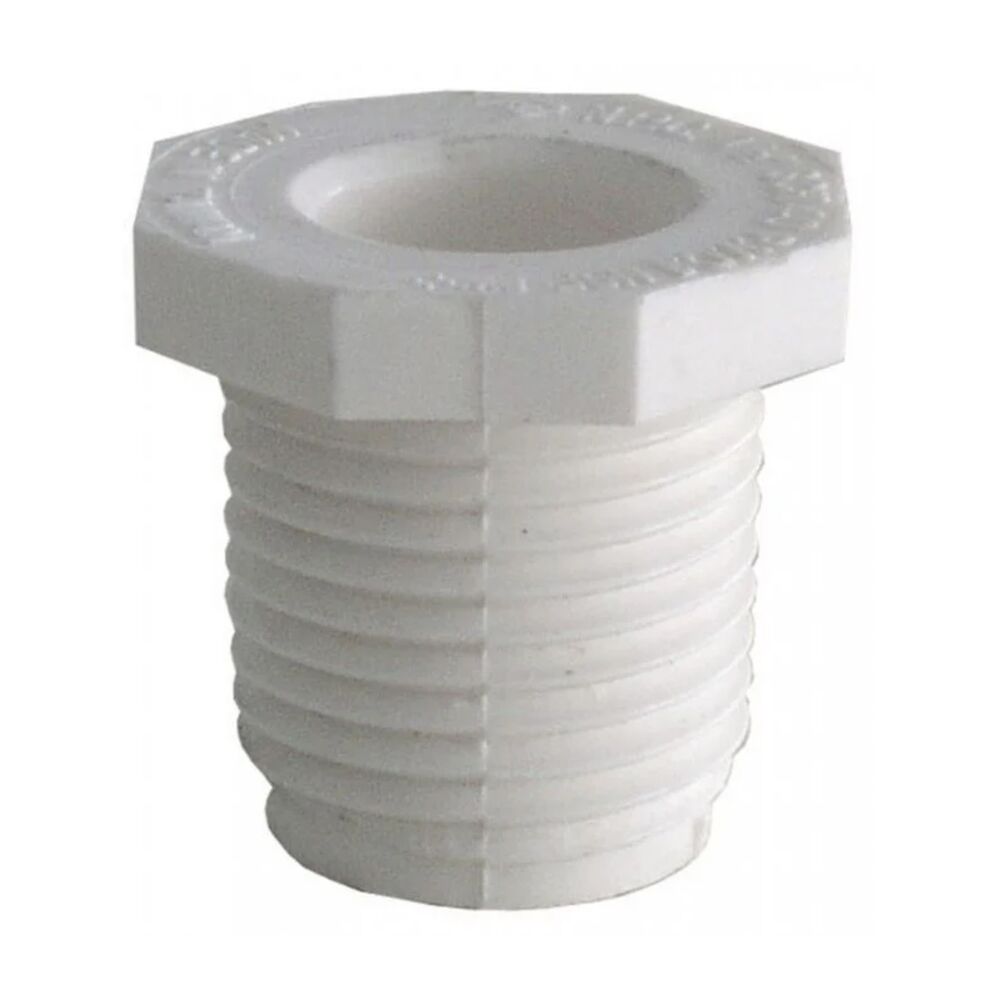 image of 450 Series PVC Pipe Fitting, Plug, Schedule 40, 1/2-Inch NPT Male