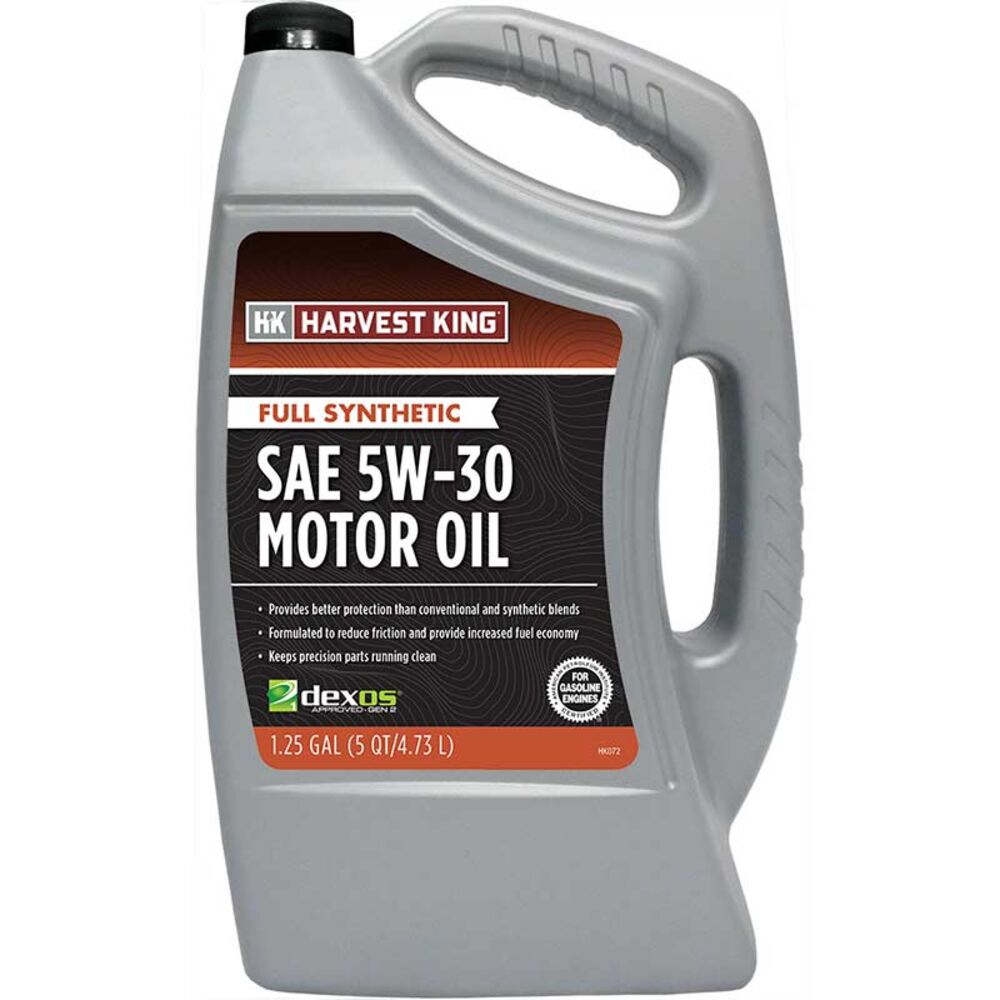 image of Full Synthetic SAE 5W30 Motor Oil, 5 qt