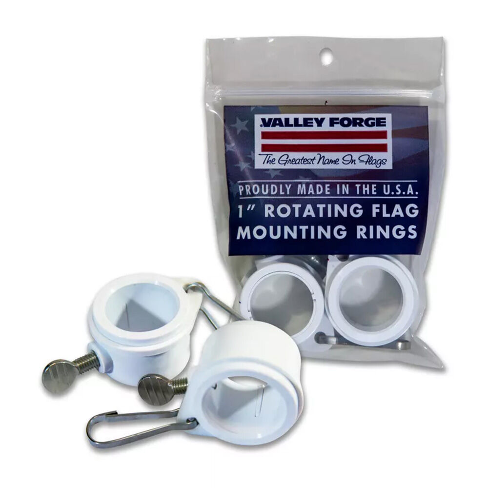 image of 1 in Rotating Flag Mounting Rings, 2 pk
