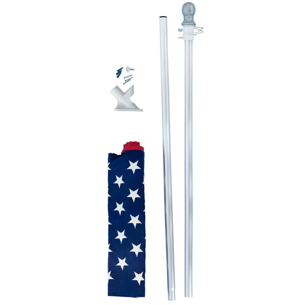 image of 6 ft Aluminum Flag Pole Kit
