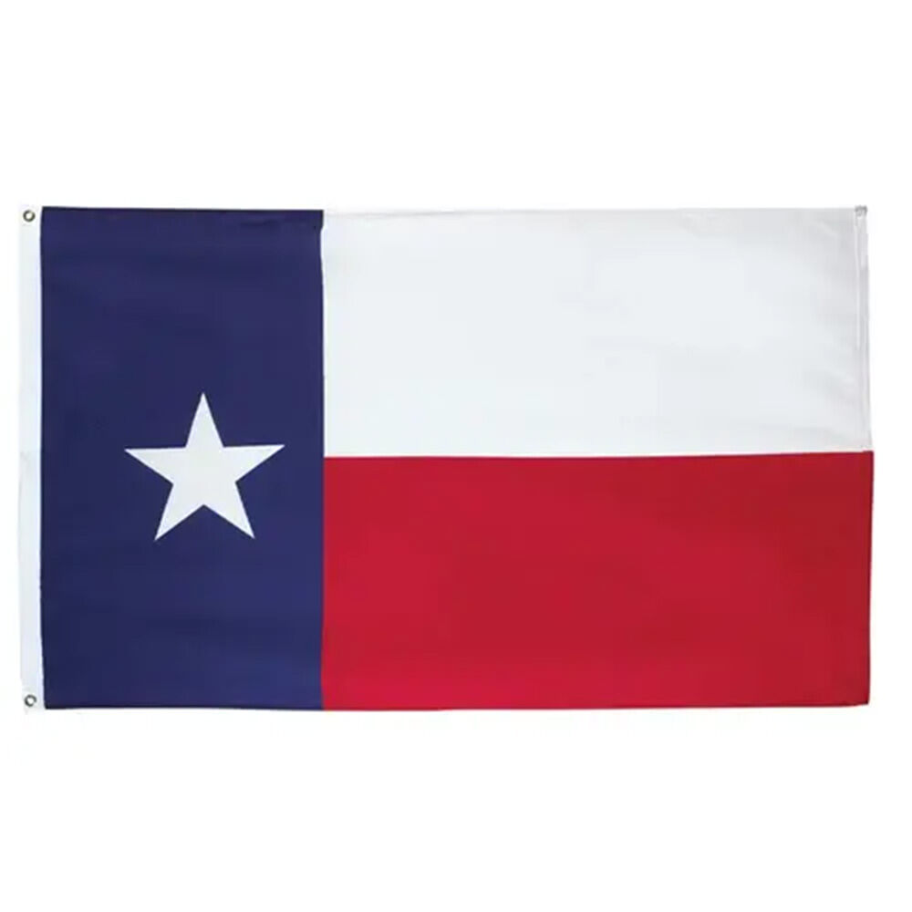 image of 3 ft x 5 ft Polyester Texas State Flag