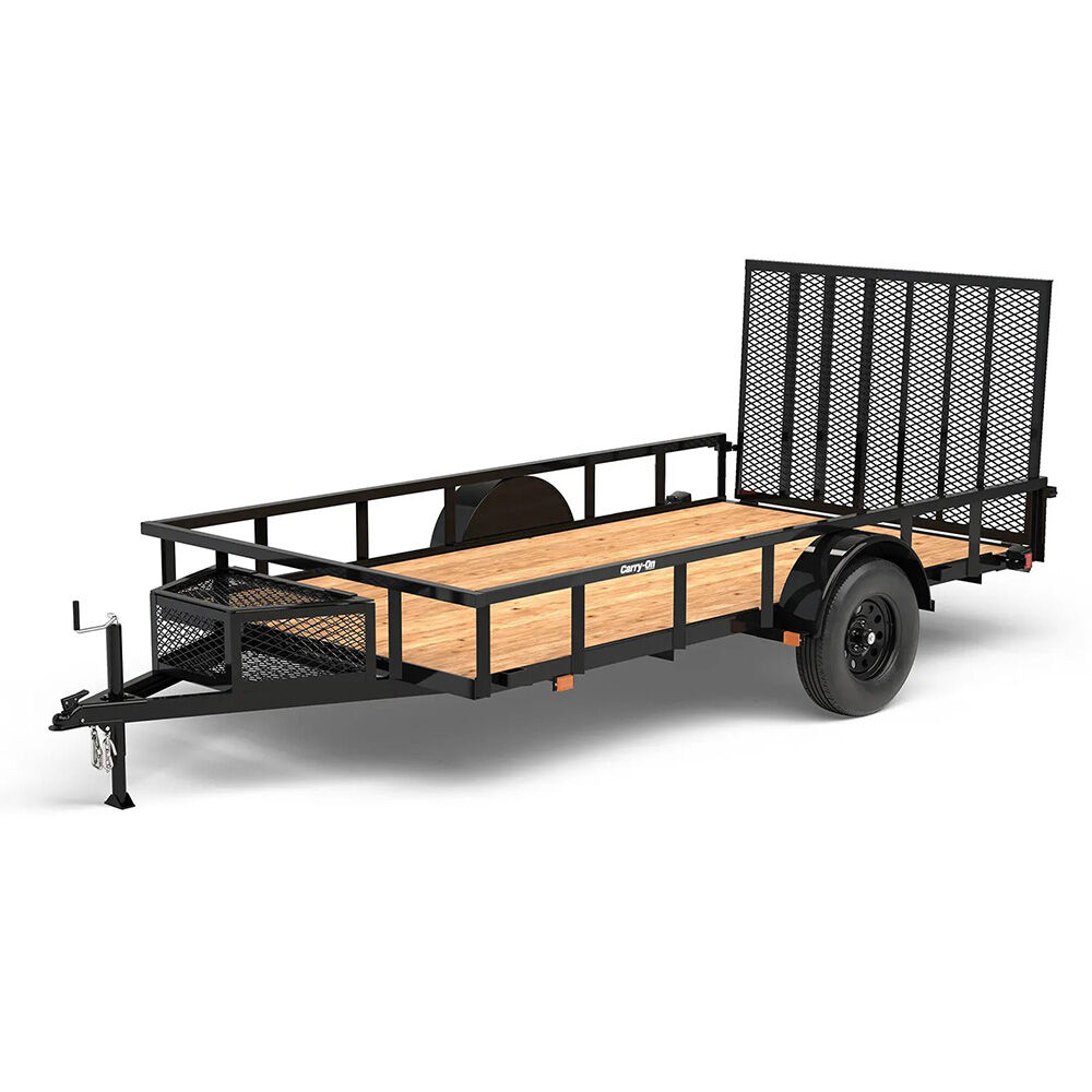 image of 6 ft x12 ft Wood Floor Utility Trailer