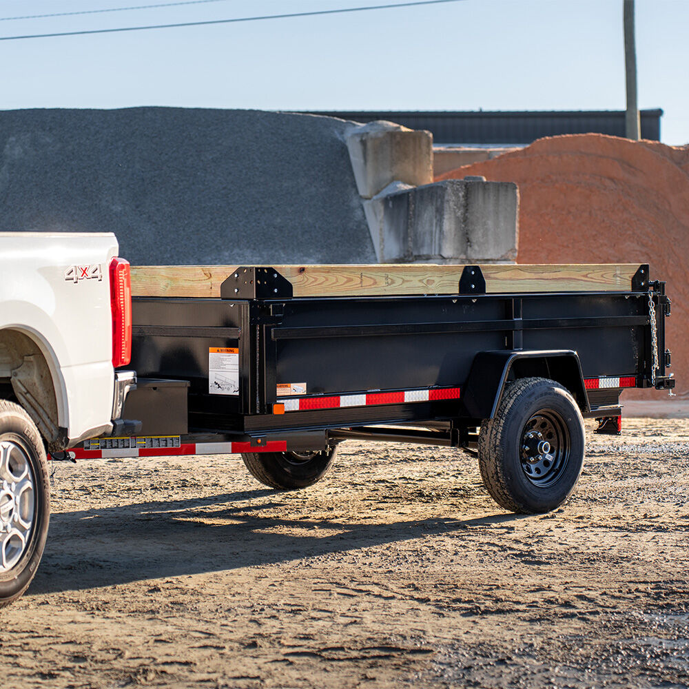 image of 5 ft x 10 ft Dump Trailer