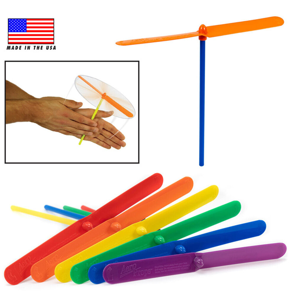 image of Assorted Flying Propeller Toy (Color May Vary)