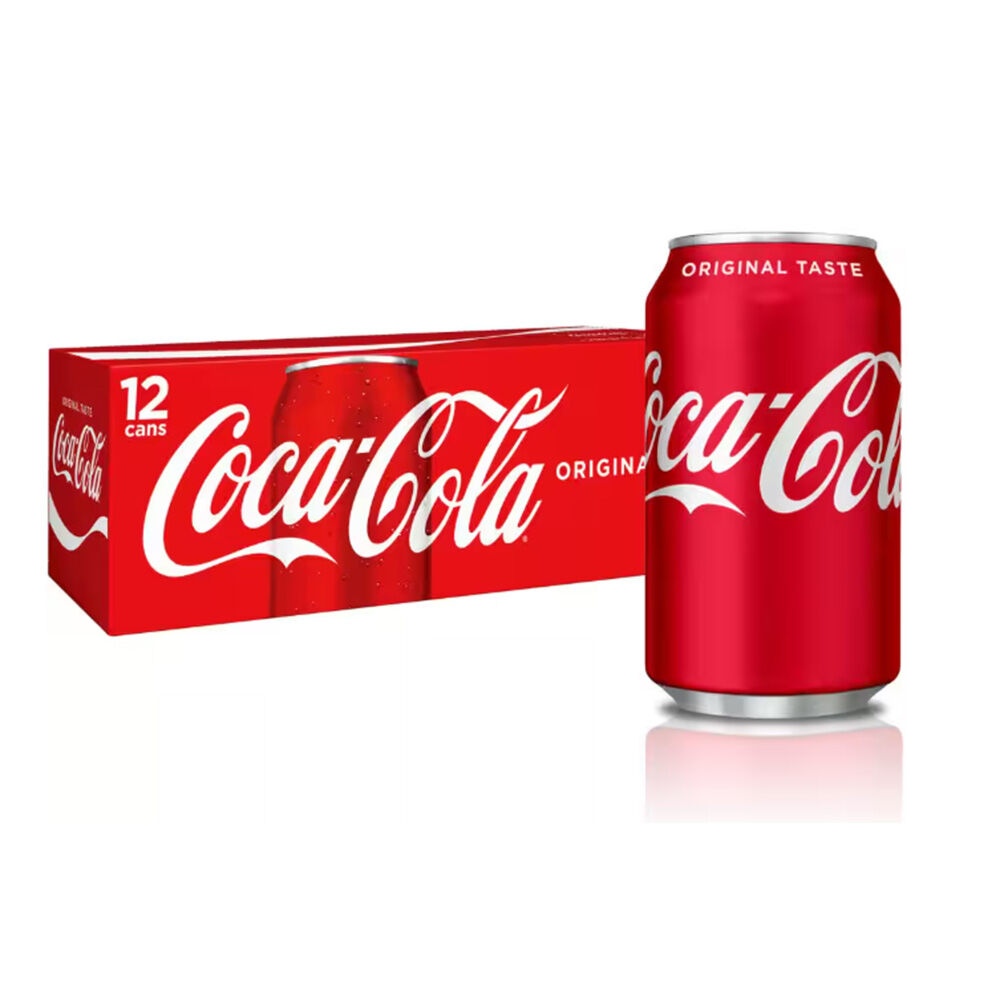 image of Canned Soda, Original, 12 fl oz, 12 pk