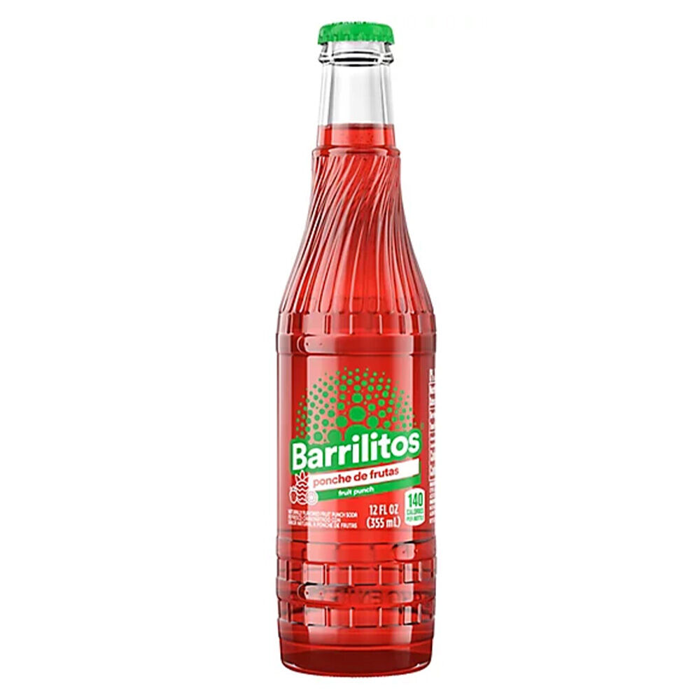 image of Bottled Soda, Fruit Punch, 12 oz