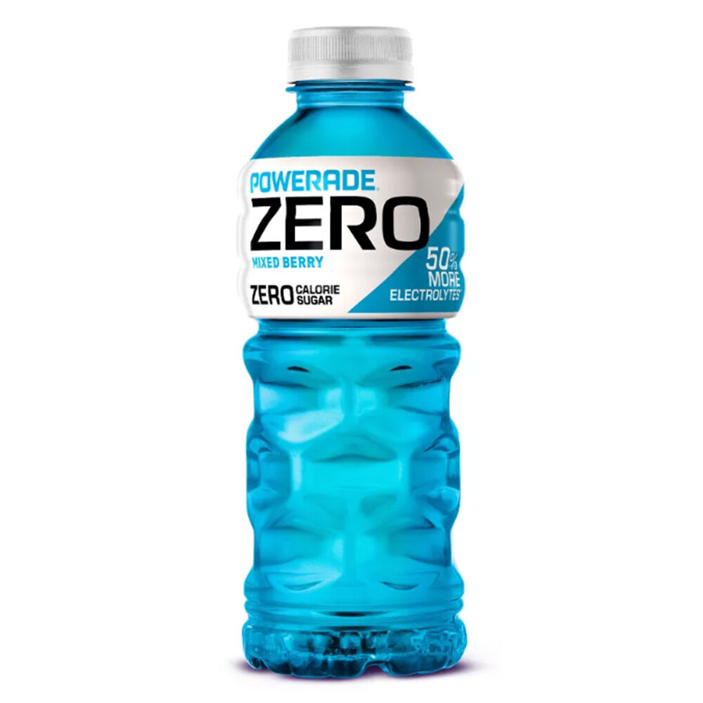 image of Sports Drink, Zero, Mixed Berry, 20 oz