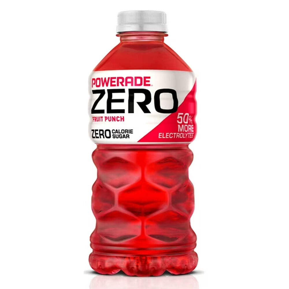 image of Sports Drink, Zero, Fruit Punch, 28 oz