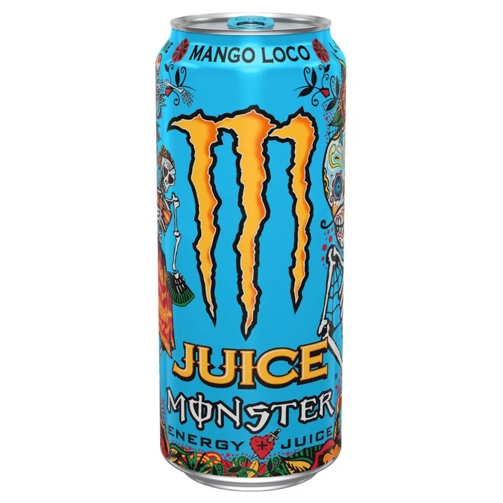image of Energy Juice- Mango Loco, 16 fl oz