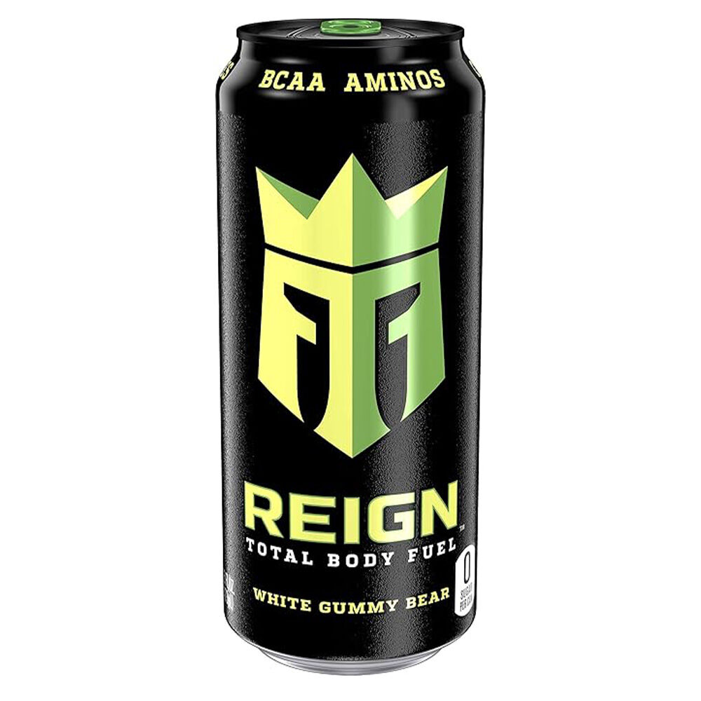 image of Energy Drink, White Gummy Bear, 16 oz