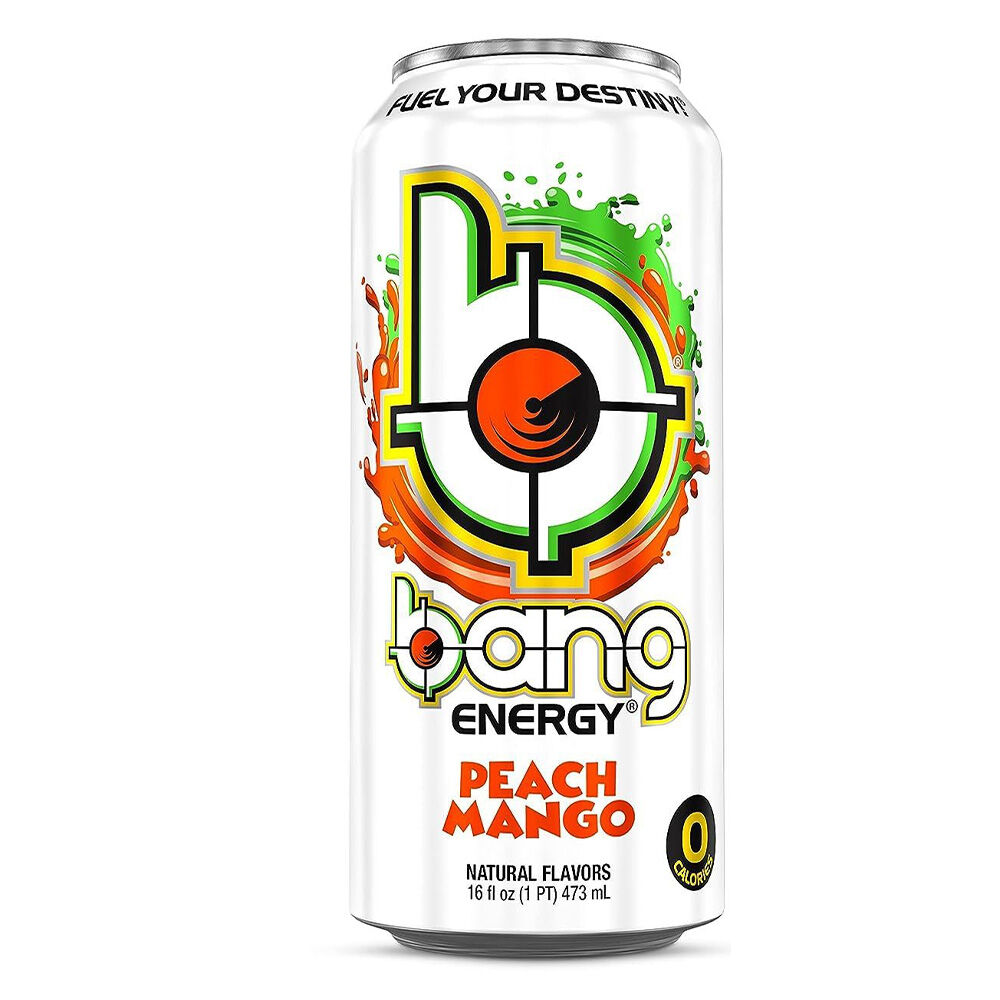 image of Energy Drink, Peach Mango, 16 oz