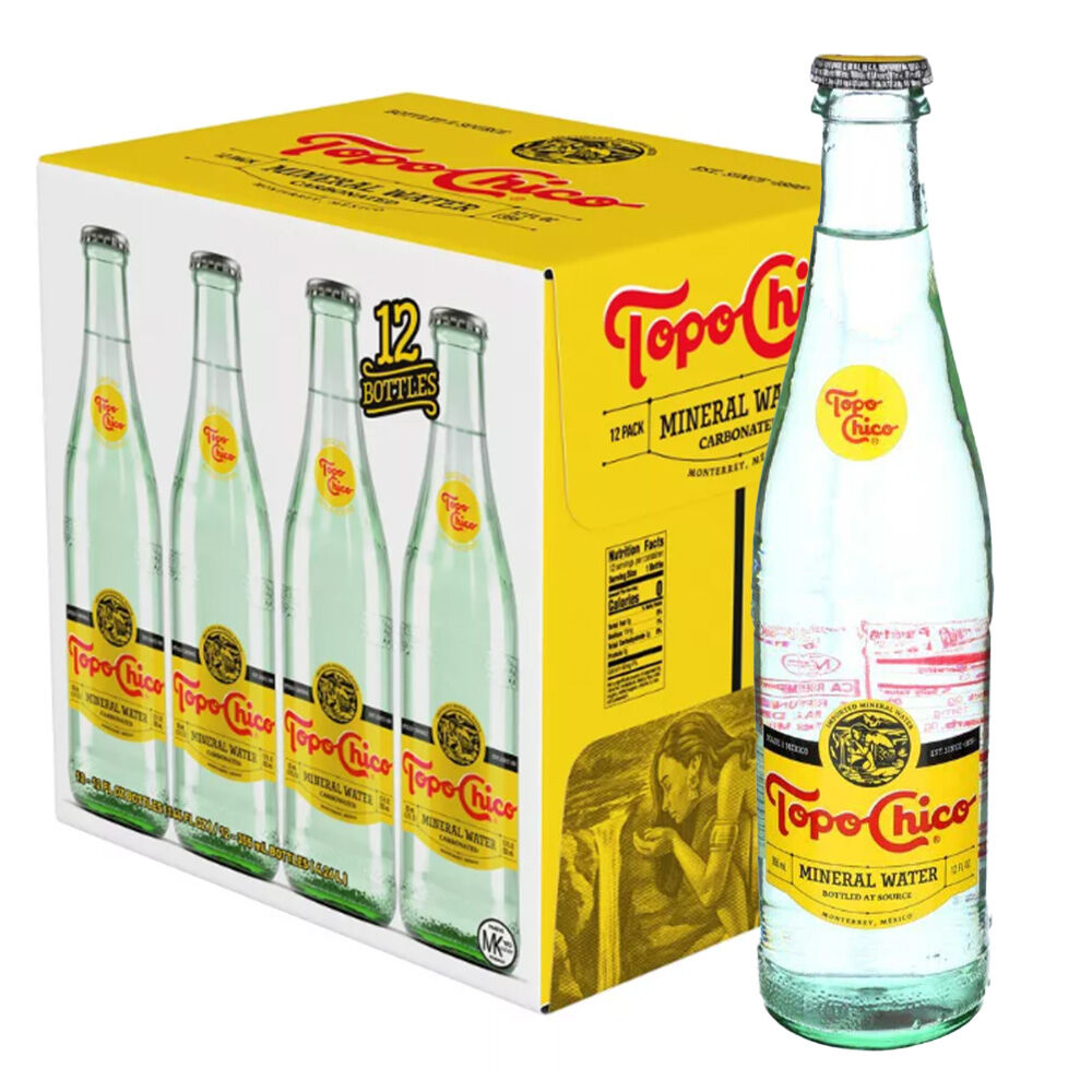 image of Mineral Water Bottle, 12 oz, 12 pk