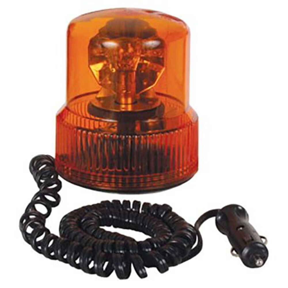 image of Yellow Magnet Mount Rotary Beacon