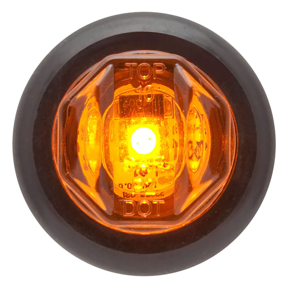 image of Amber LED Round Marker/Clearance Light Kit