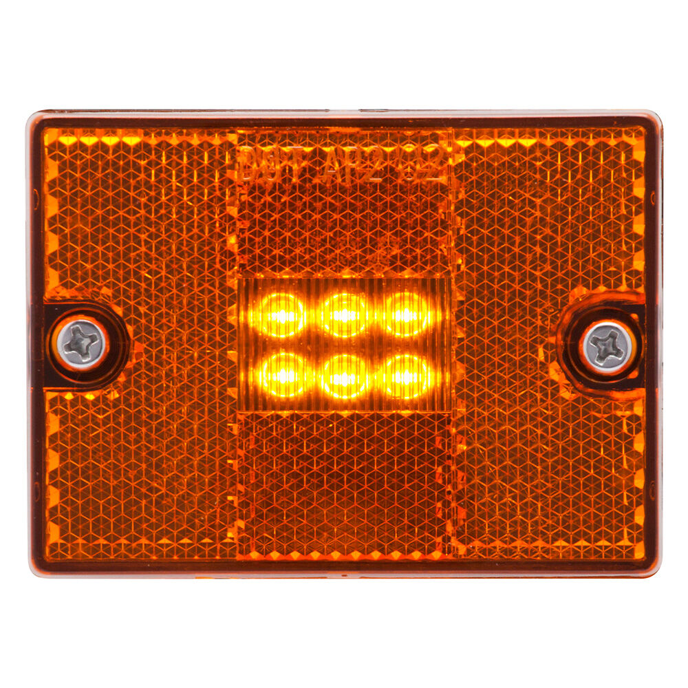 image of Amber LED Square Marker/Clearance Light