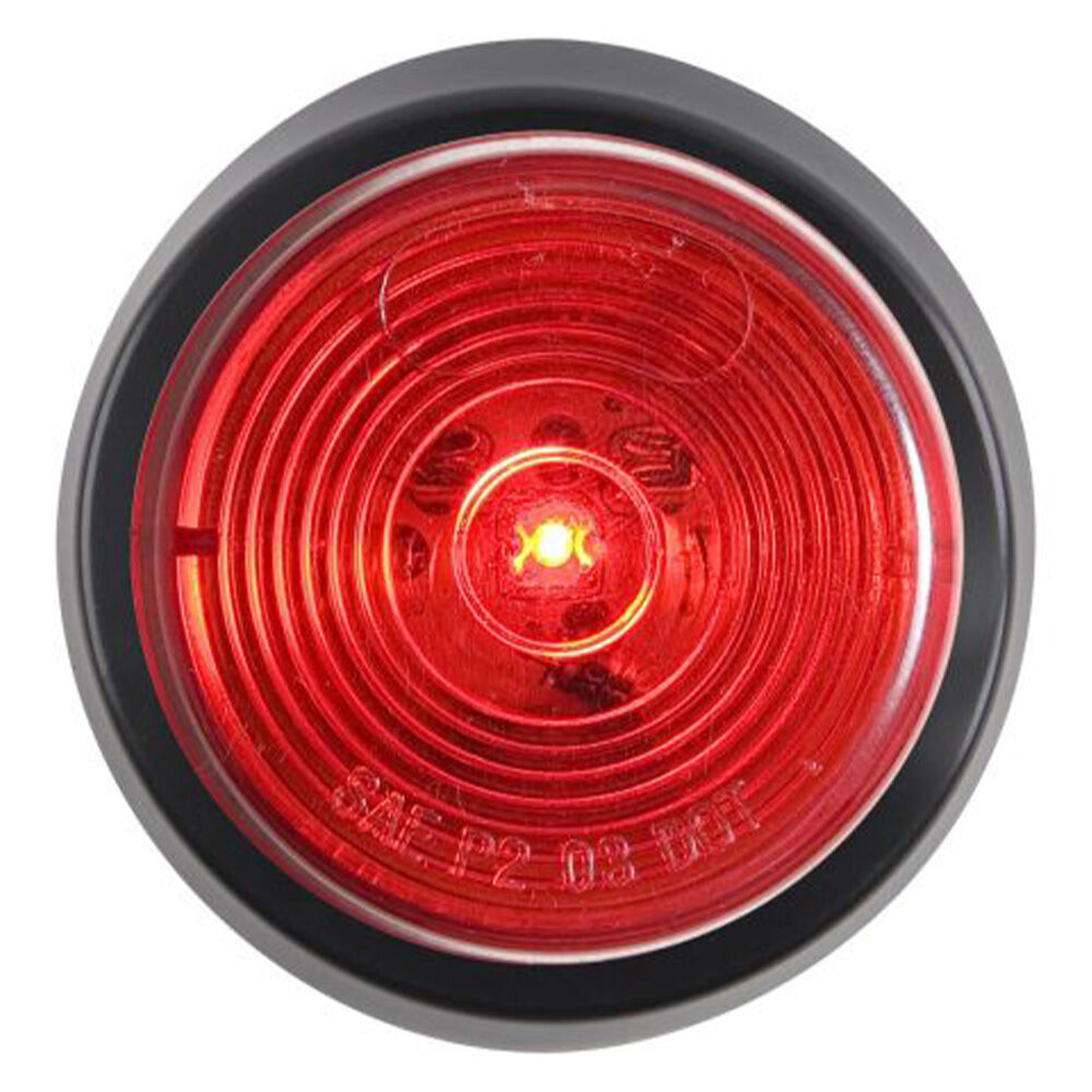 image of 2 in Red LED Round Marker/Clearance Light