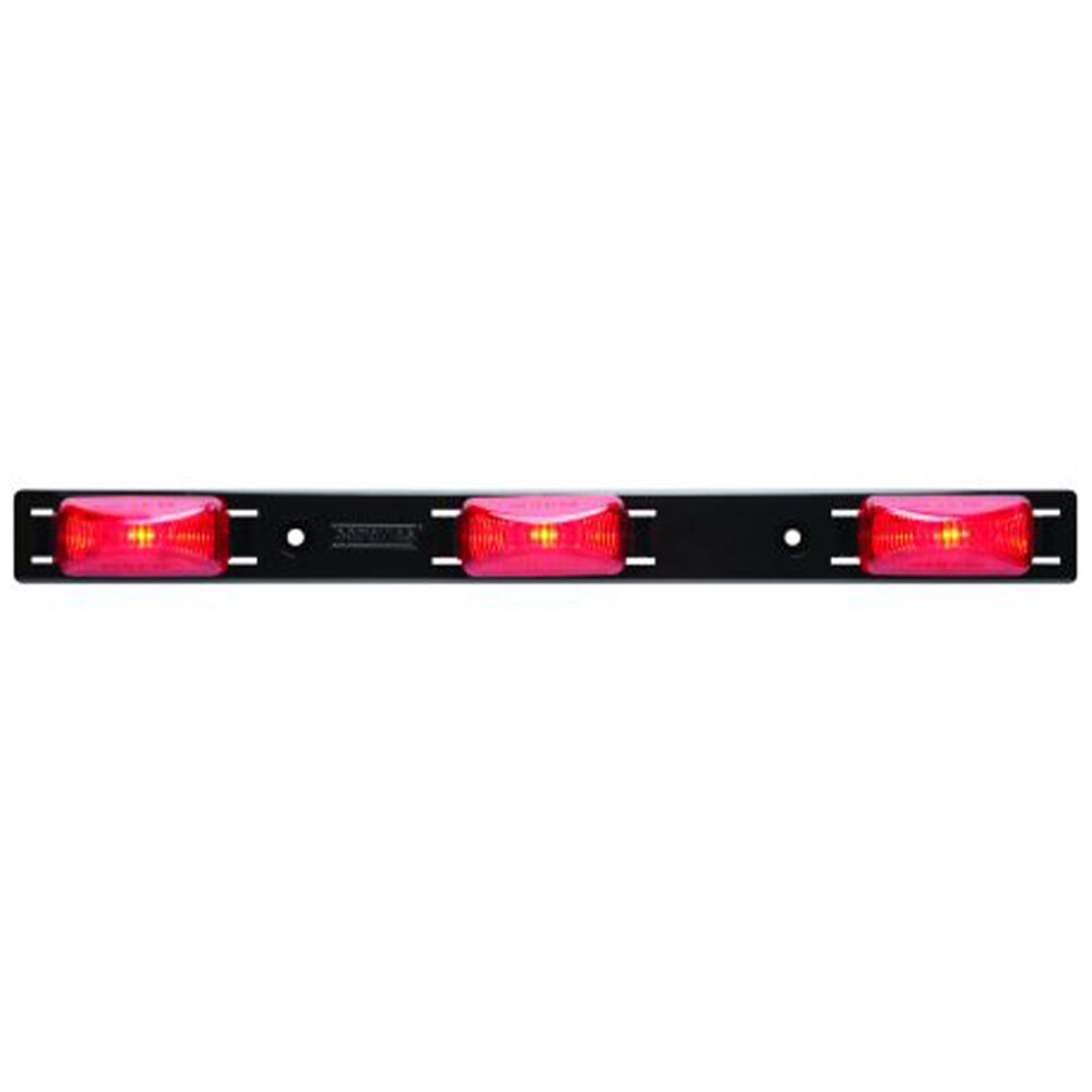 image of Red 3 LED ID Light Bar