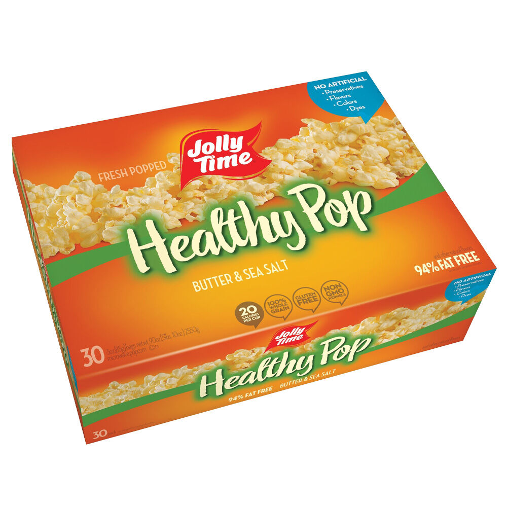 image of Healthy Pop Butter Style Popcorn, 30 pk