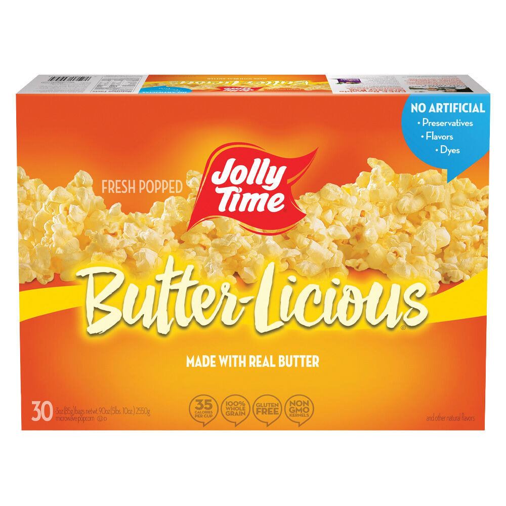image of Butter-Licious Butter Style Popcorn, 30 pk