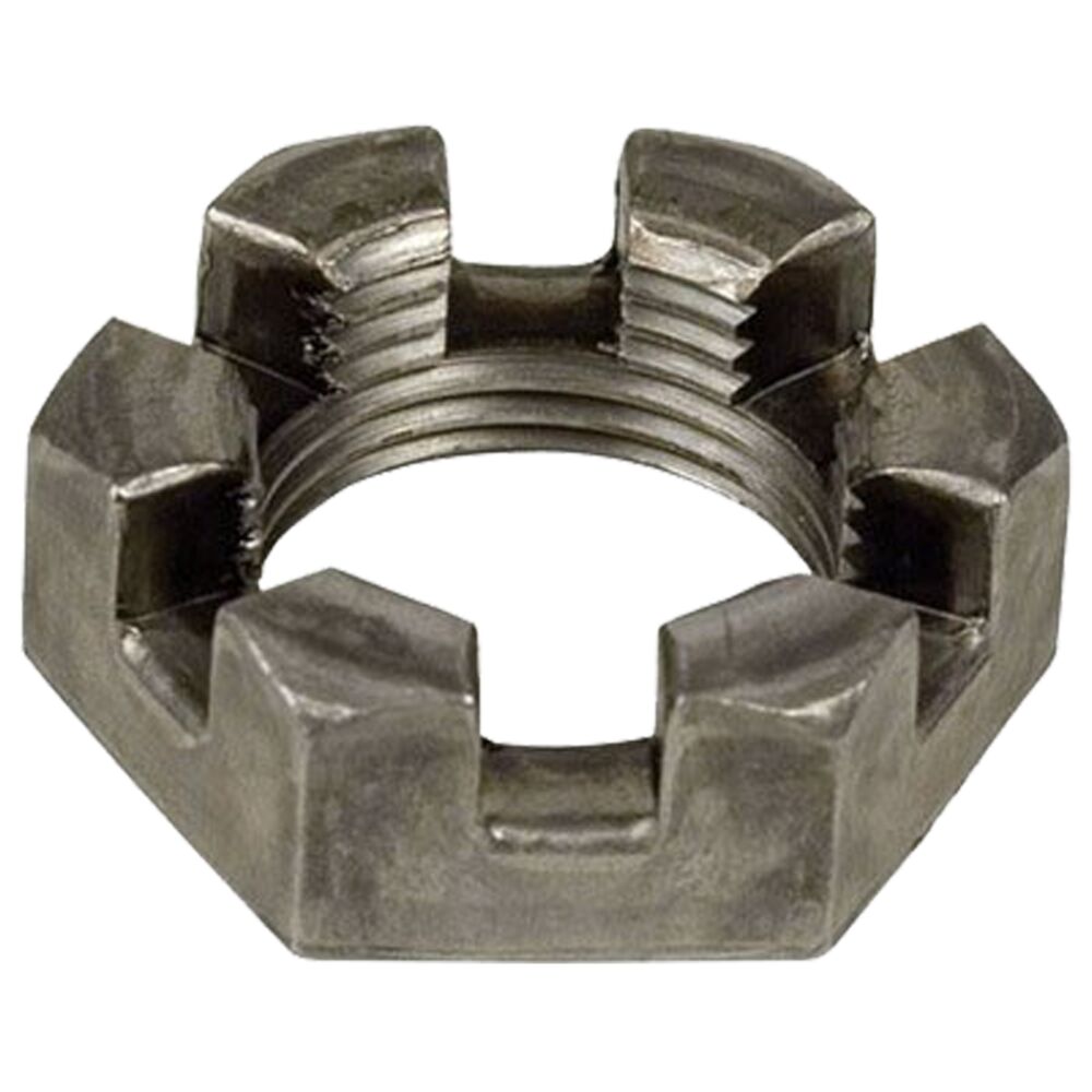 image of Trailer Spindle Nut, 6 slot 1-14 inch thread, 2 pack