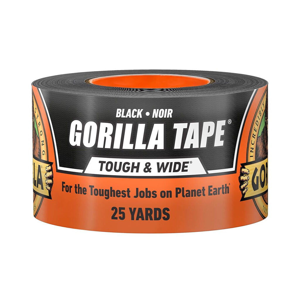 image of Black Tough and Wide, 2.88 in x 25 yd