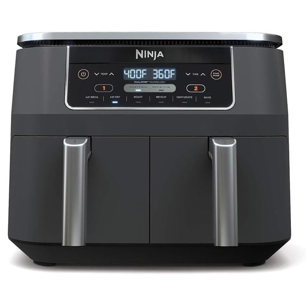 image of 8 qt Foodi  6-in-1 Double Basket Air Fryer