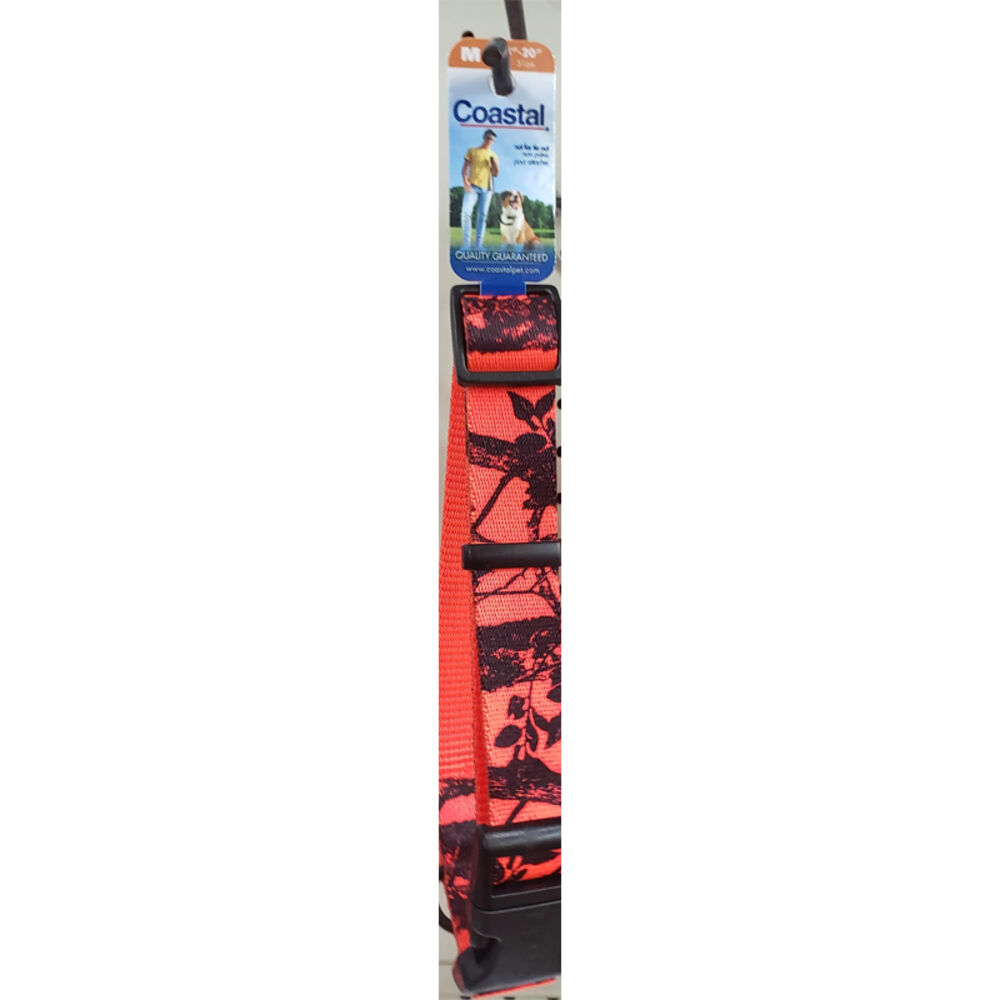 image of Orange Camo Collar 14-20-inches