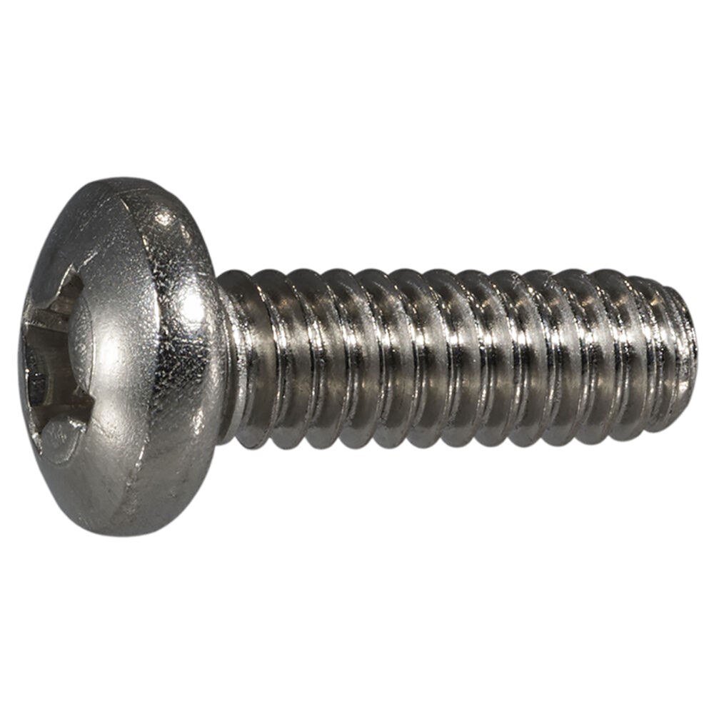 image of 1/4-20 X 3/4 Pan Head Machine Screw