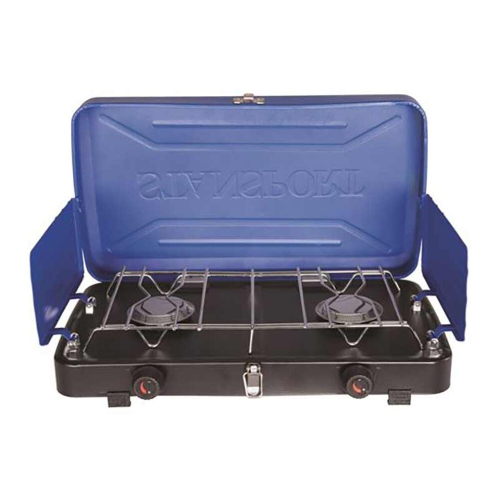 image of 2-Burner Regulated Propane Camp Stove