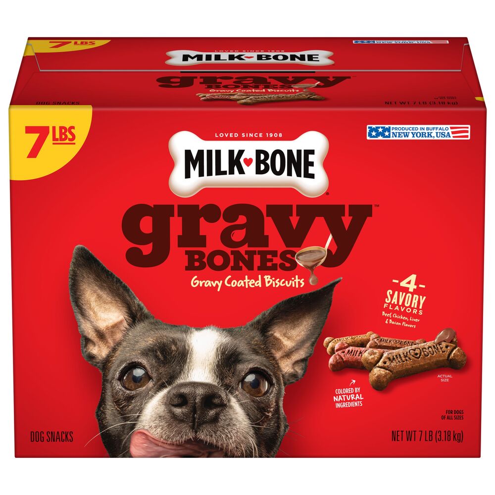 image of Gravy Bones Small Dog Biscuits, 7 lb
